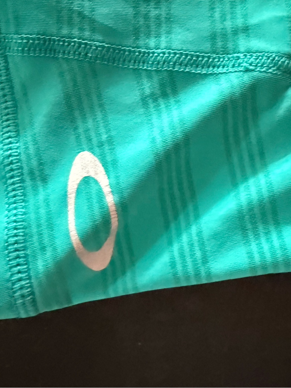 Oakley Aqua Teal Racerback Tank - Picture 2 of 4